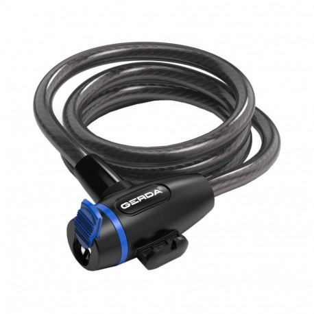 Gerda bike lock, cable, round body, key cover Flex 1200/10S OSFL012001006V2XP