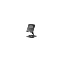 iLike STM4 Metal Tablet PC Holder Stand with Adjustable Perfect Angle&360 Rotation Black Black
