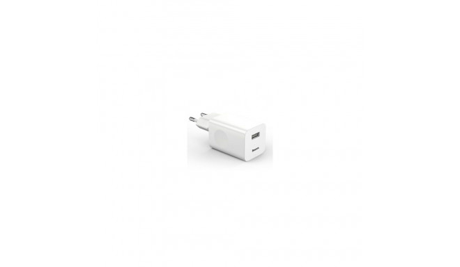 Baseus Wall charger QC 3.0 1x USB 3A 24W White