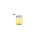 Baseus Apple Silica Series Ultra-thin Silicone Protector Case for Airpods 1/2 Yellow