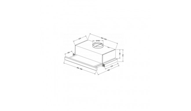 Hood Eleyus TLS L 14 150 60 IS (STORM 700 60 IS LED)