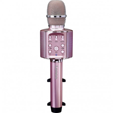 Lenco BMC-090 BT microphone with speaker pink