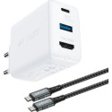 Acefast charger Acefast 2in1 GaN 65W USB Type C / USB charger, HDMI adapter 4K@60Hz (set with cable)