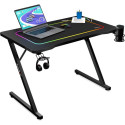 Huzaro Hero 1.8 desk Black 100 cmx60 cm