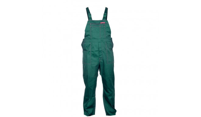 Lahti Pro Work Dungarees Green Size XL - LPQB82XL