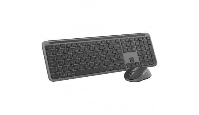 Logitech Signature Slim MK950 klaviatuur + hiir grafiit (920-012490)