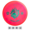 Discgolf DISCMANIA Putter COSMIC STONE C-Line red 3/3/0/1