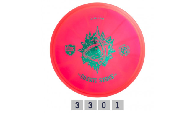 Discgolf DISCMANIA Putter C-LINE KOSMILINE KIVI punane 3/3/0/1