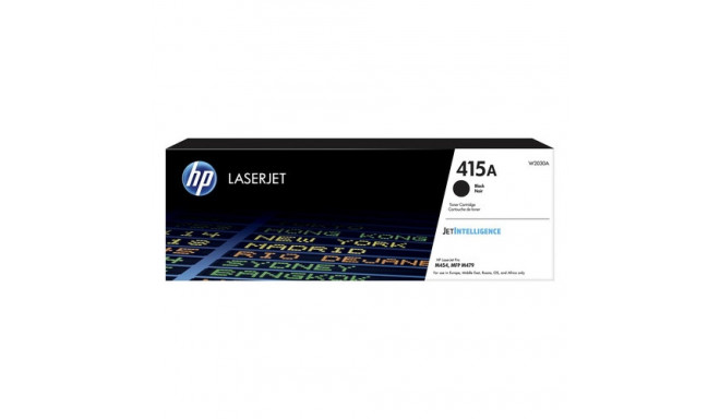 HP 415A (W2030A) toonerikassett, must