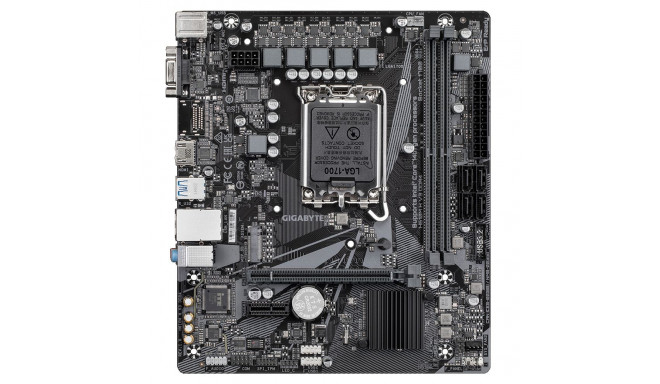 Gigabyte | H610M H V3 DDR4 | Protsessoriperekond Intel | Protsessoripesa LGA1700 | DDR4 DIMM | Toeta