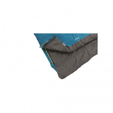 Outwell | Celebration Lux Double | Sleeping Bag | 225 x 140 cm | 2 way open - auto lock, L-shape