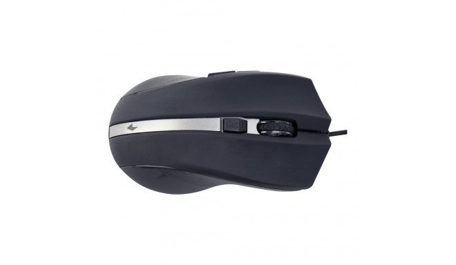 Gembird | Hiir G-laser | MUS-GU-02 | Juhtmega | USB | Must