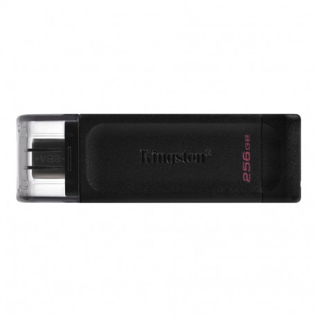 Kingston | USB Flash Drive | DataTraveler 70 | 256 GB | USB Type-C | Black