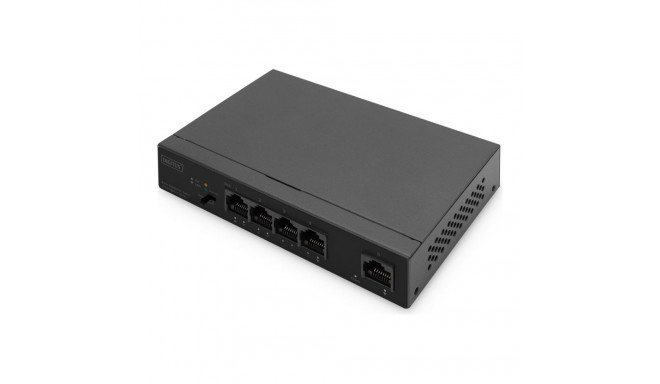 Digitus 4-portine gigabit PoE lüliti DN-95330-1 haldamata lauaarvuti