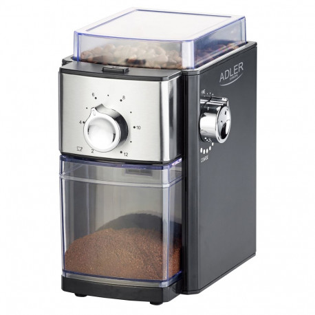 Adler | Coffee Grinder | AD 4448 | 300 W | Coffee beans capacity 250 g | Number of cups 12 per conta