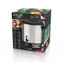 Adler | AD 4496 | Electric pot/Cooker | 28 L | Stainless steel/Black | Number of programs | 2600 W