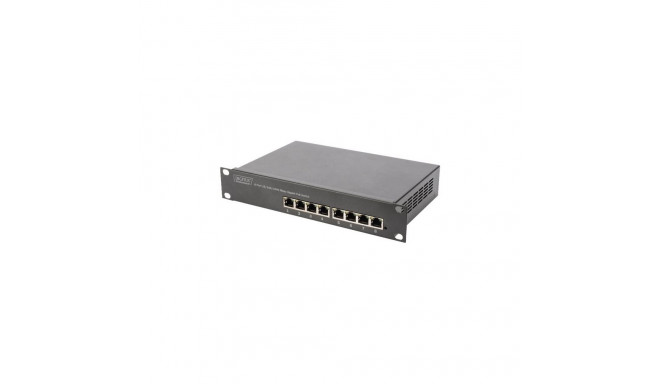 Digitus | 8-port Gigabit Ethernet PoE switch | DN-95317 | Unmanaged | Rackmountable | Power supply t