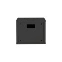 Digitus | Wall Mounting Cabinet | DN-19 09-U-SW | Black | IP protection class: IP20; Front door: Gla