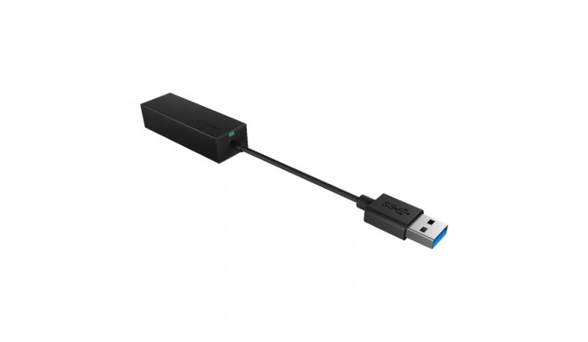 Raidsonic | USB 3.0 (A-Type) to Gigabit Ethernet Adapter | IB-AC501a