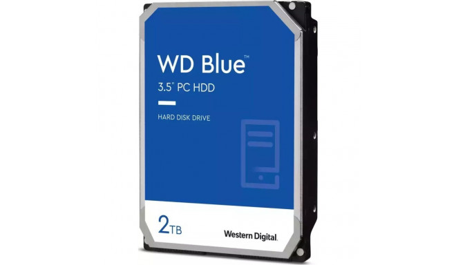 WD Blue 2TB 3.5 tolline SATA HDD WD20EARZ