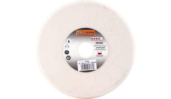 CERAMIC GRINDING DISC FOR SHARPENING 200x8x32 99A60K