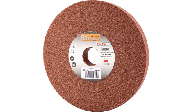 CERAMIC GRINDING DISC 200 x 20 x 32 Red 99A60K