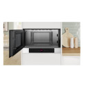 Bosch | White | 900 W | 21 L | Microwave Oven | BFL7221W1 | Built-in