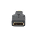 Gembird | Black | HDMI | micro HDMI | HDMI to Micro-HDMI adapter