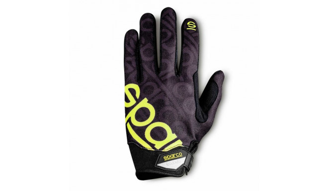 Mechanic's Gloves Sparco  MECA III Black Size S