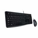 Klaviatuur ja Optiline Hiir Logitech 920-002562 Must Inglise QWERTY