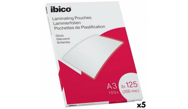 Laminating Sheets Ibico A3 Shine 0,25 mm (5 Units)