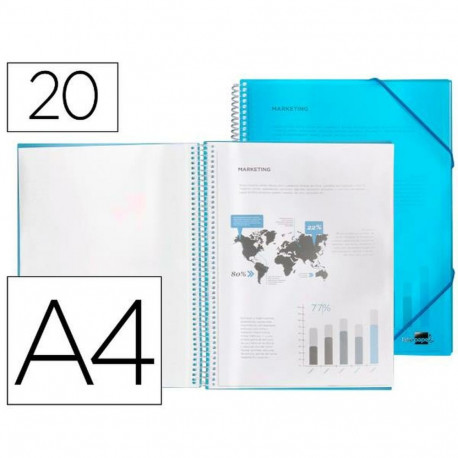 Kaust Liderpapel EC05 Sinine A4
