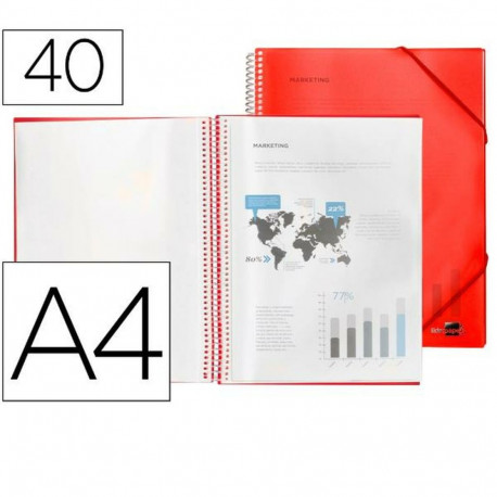Kaust Liderpapel EC14 Punane A4