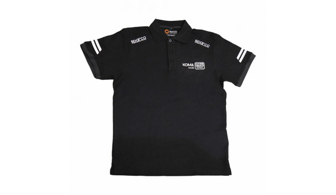 Short Sleeve Polo Shirt Sparco Koma Tools 02415nrgs - M