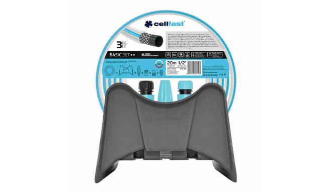 Hose with accessories kit Cellfast Basic PVC polypropylene 20 m Ø 12,5 mm