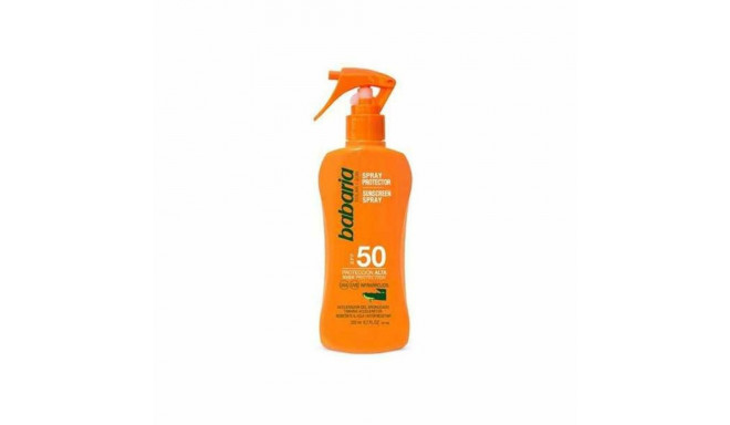 Защитный спрей от солнца для тела Babaria Spf 50 200 ml