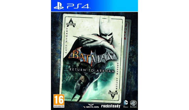 Videospēle PlayStation 4 Sony Batman: Return To Arkham