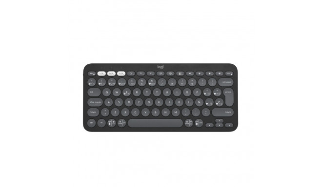 Klaviatuur ja Hiir Logitech K380S Grafiithall Hispaaniakeelne Qwerty