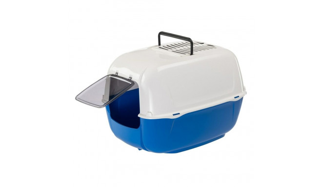 Cat Litter Box Ferplast Blue Plastic 39,5 x 52,5 x 38 cm