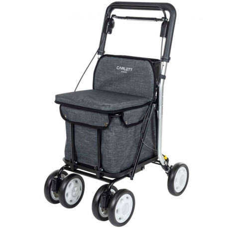 Shopping cart Carlett Dark grey (1 Unit)