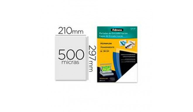 Siduvkatted Fellowes 54772 Must A4 (100 Ühikut)