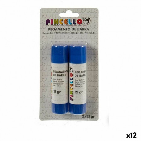 Glue stick Pincello HA-21C2P HA-21C2P 21 g 2 Pieces (12 Units)