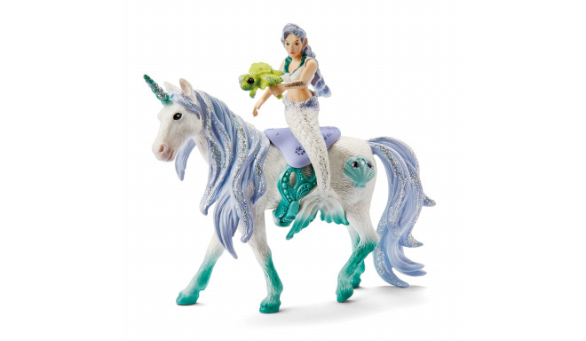 Статуэтки Schleich 42509 Mermaid on sea unicorn Пластик