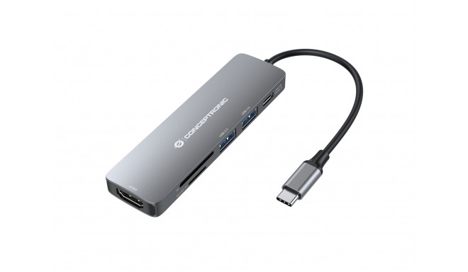 USB Hub Conceptronic DONN11G Grey