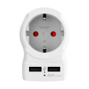 Vooluadapter Skross 1500281 USB x 2 Euroopa Ühendriigid Vooluadapter Skross 1500281 USB x 2 Euroopa Ühendriigid