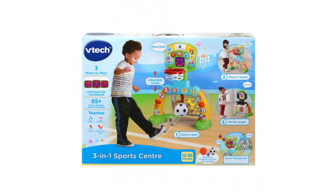 VTECH Interaktīva rotaļlieta Sporta centrs 3-in-1 (Angļu val.)