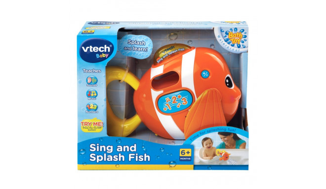 VTECH Игрушка для ванны рыбка Sing&Splash (на английском яз.)