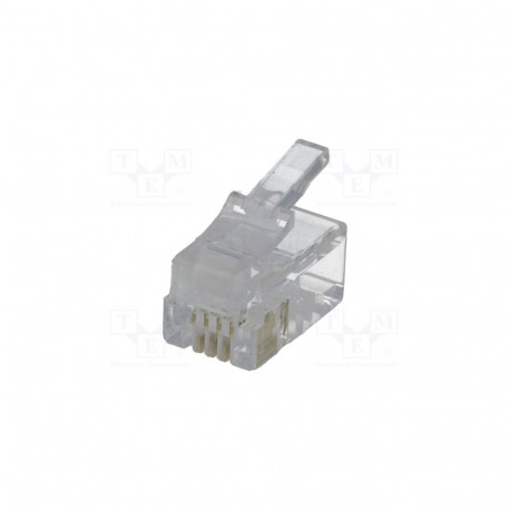Modularpistik RJ9 Cat3 4/4kontaktiga -telefonitorule