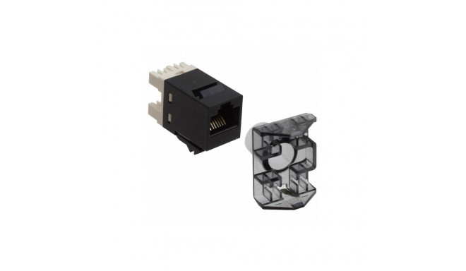 Modularpesa RJ45 Cat6 varjestamata SL must
