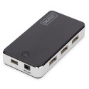 DIGITUS USB 2.0 7-Port Hub with power 5V/3.5A black